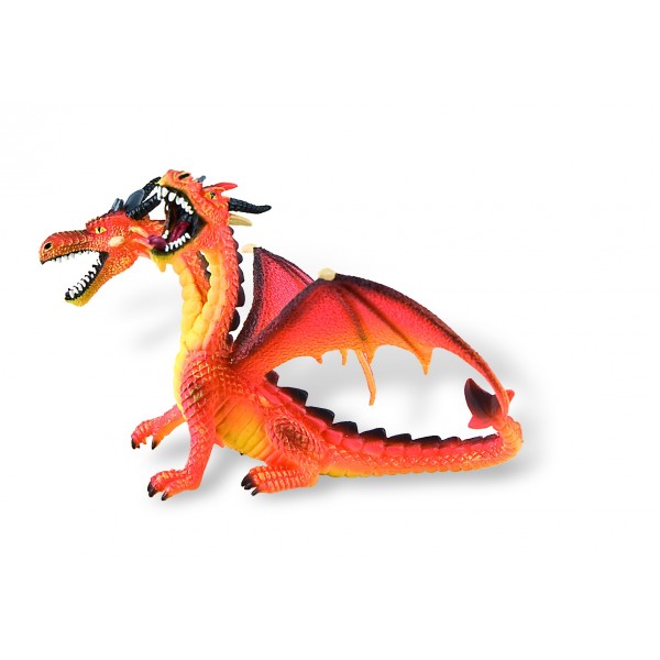 Toy Figure | Two Headed Dragon (Red)